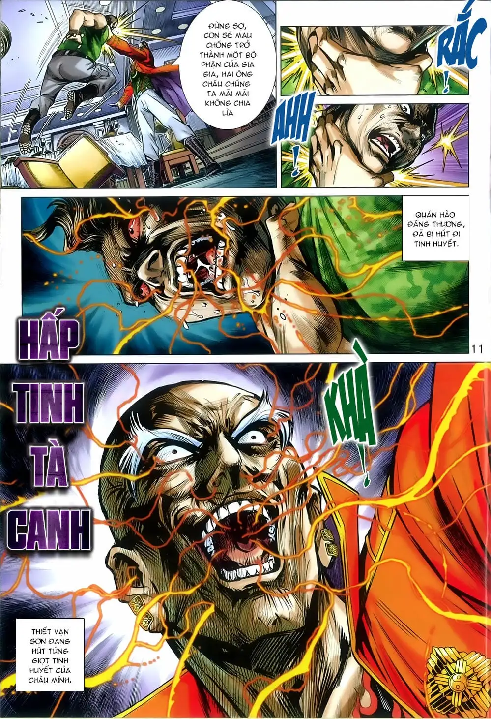 Truyện Tranh Tân Tác Long Hổ Môn trang 4