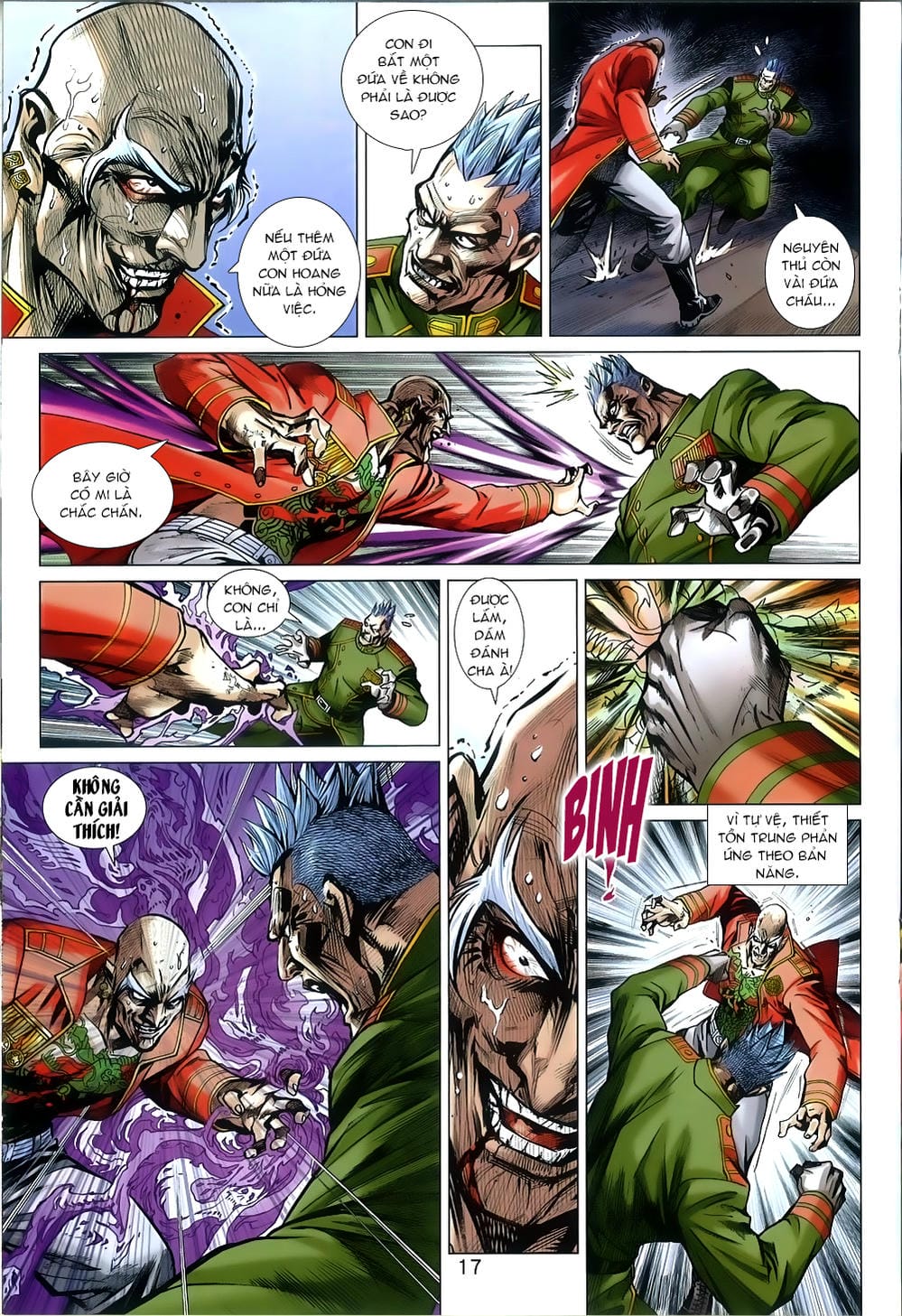 Truyện Tranh Tân Tác Long Hổ Môn trang 4