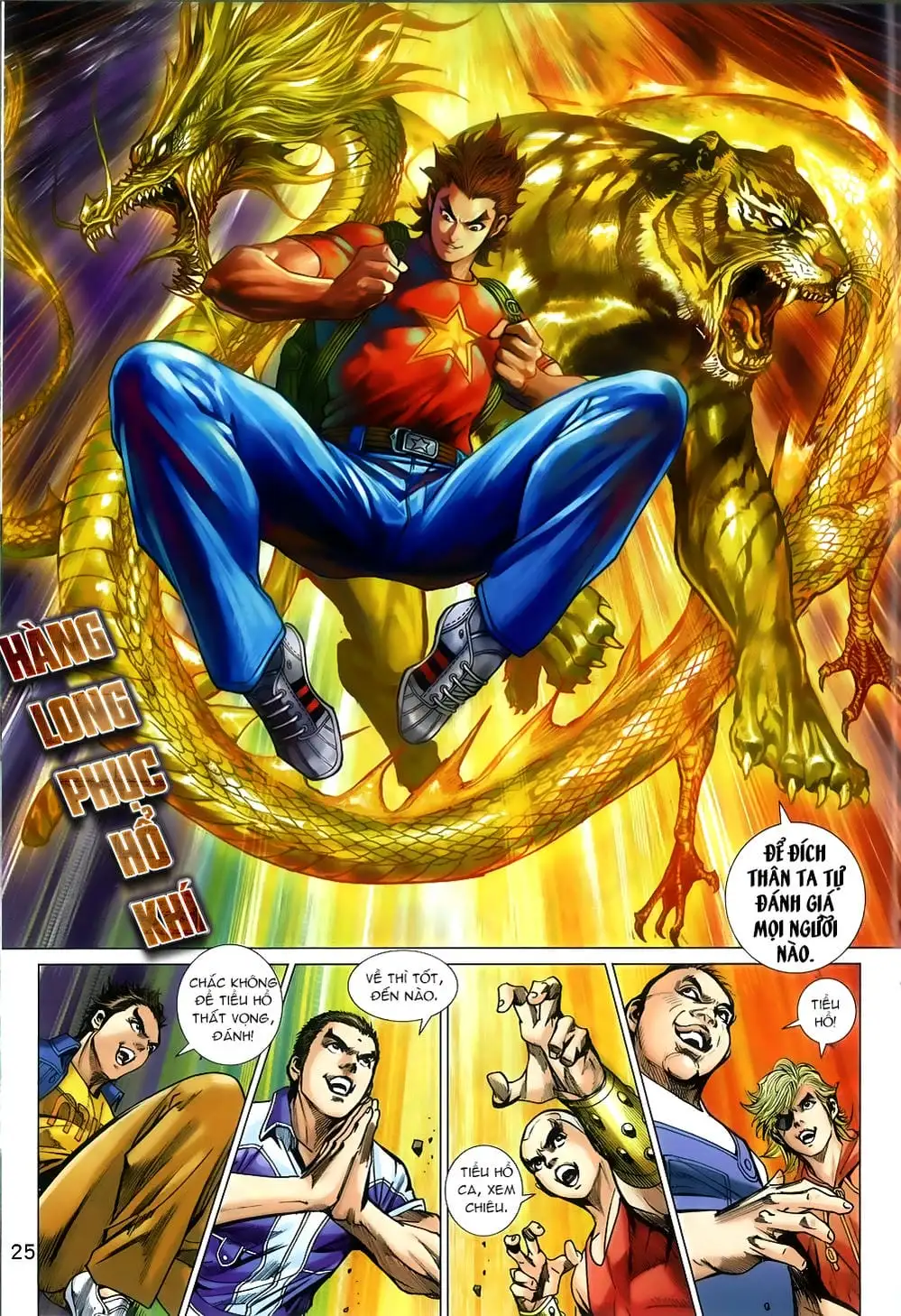 Truyện Tranh Tân Tác Long Hổ Môn trang 4