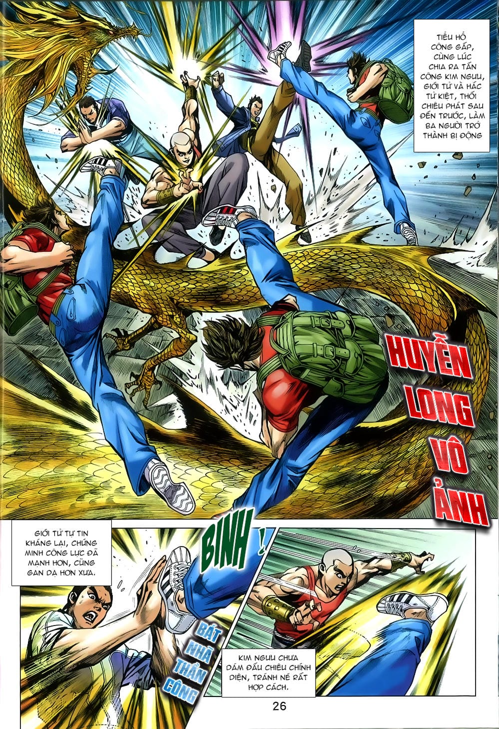 Truyện Tranh Tân Tác Long Hổ Môn trang 4