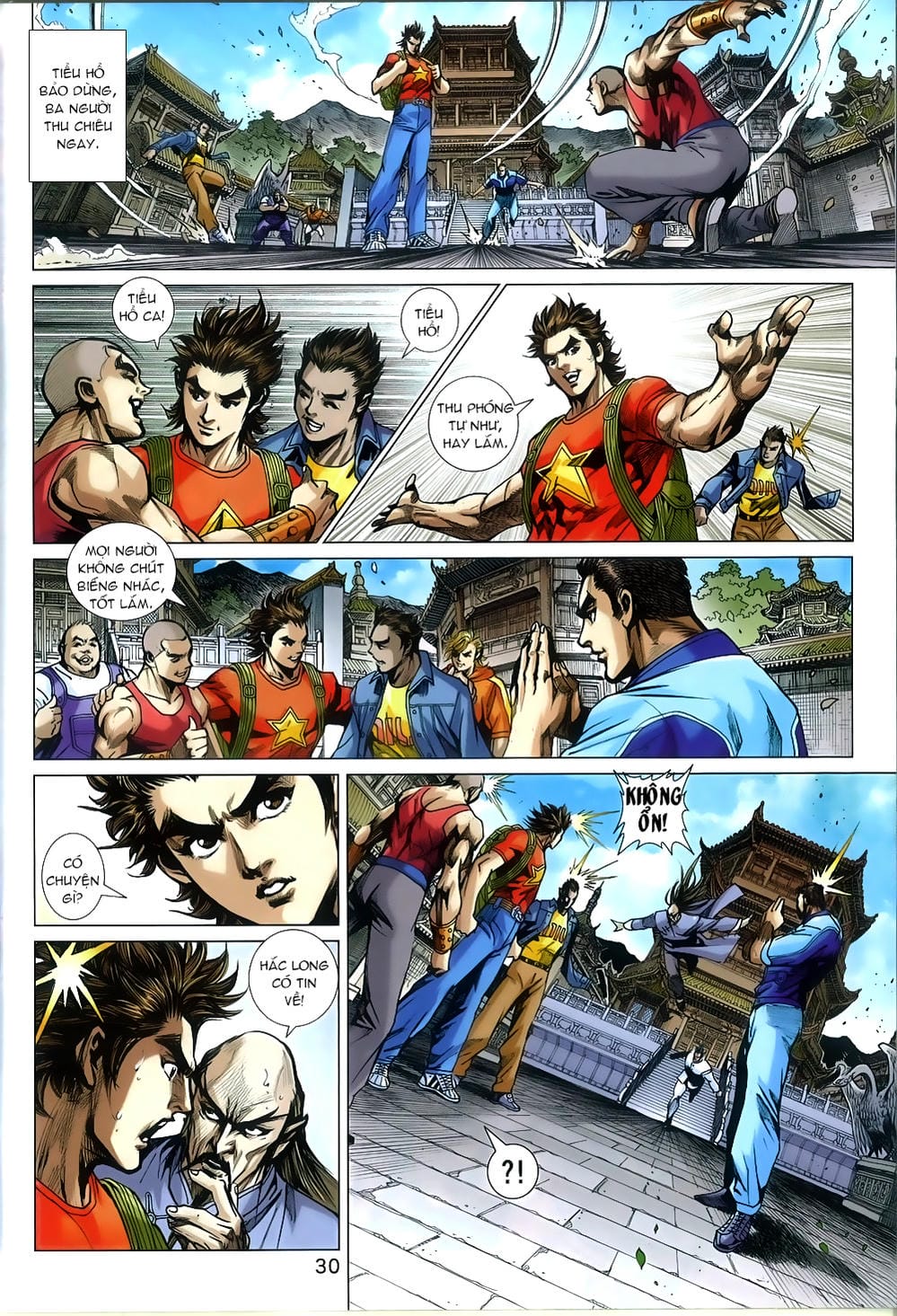 Truyện Tranh Tân Tác Long Hổ Môn trang 4