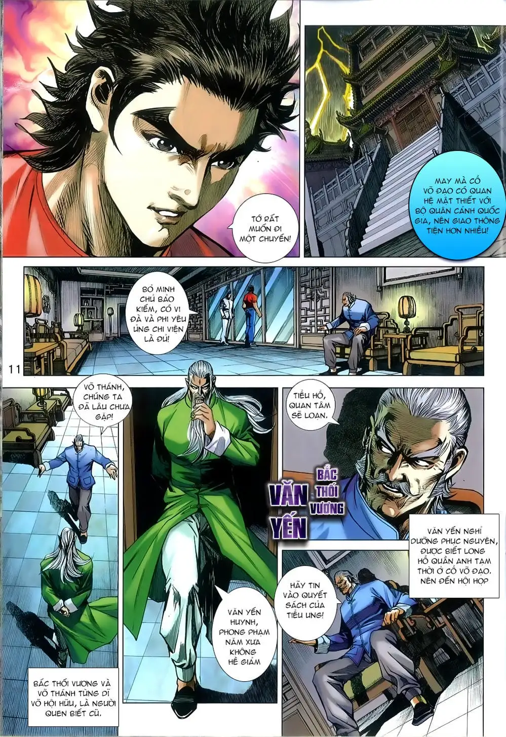 Truyện Tranh Tân Tác Long Hổ Môn trang 4