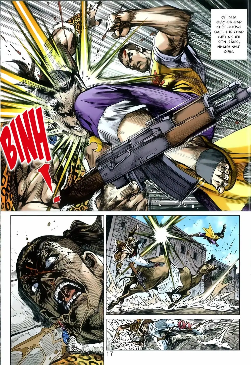 Truyện Tranh Tân Tác Long Hổ Môn trang 4