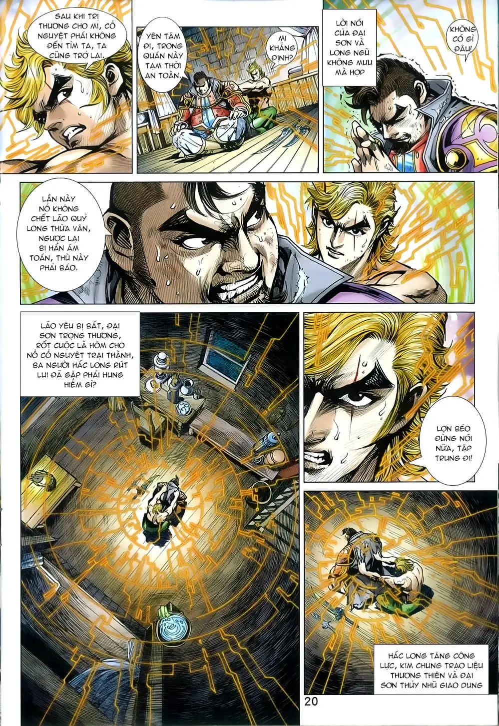Truyện Tranh Tân Tác Long Hổ Môn trang 4