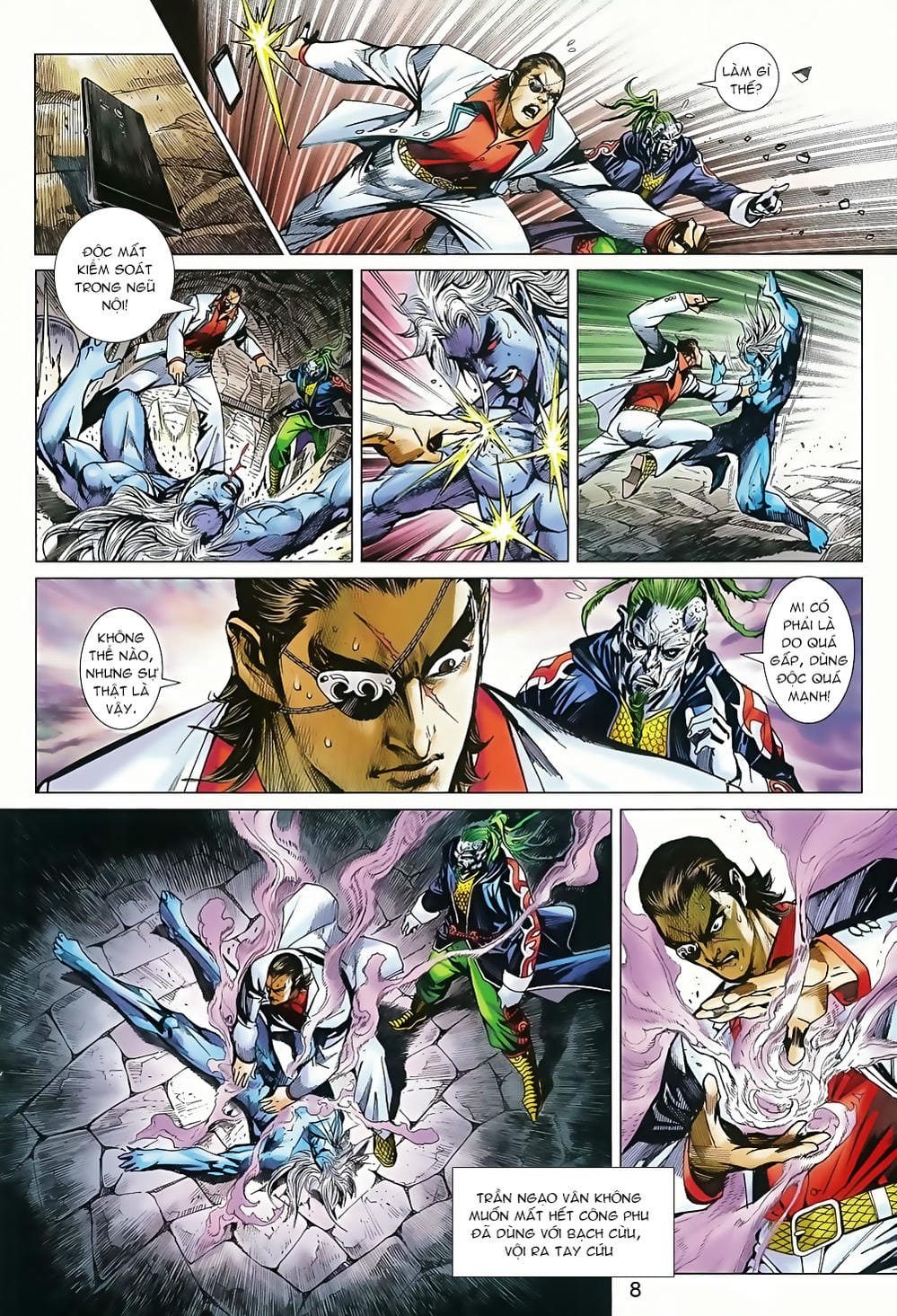 Truyện Tranh Tân Tác Long Hổ Môn trang 4