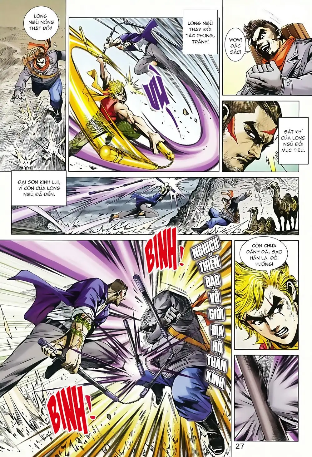 Truyện Tranh Tân Tác Long Hổ Môn trang 4
