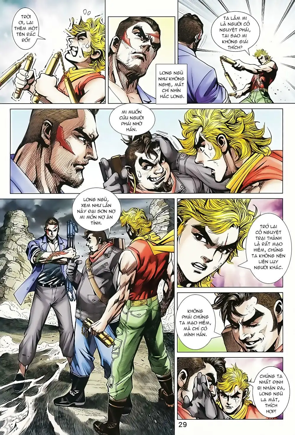Truyện Tranh Tân Tác Long Hổ Môn trang 4