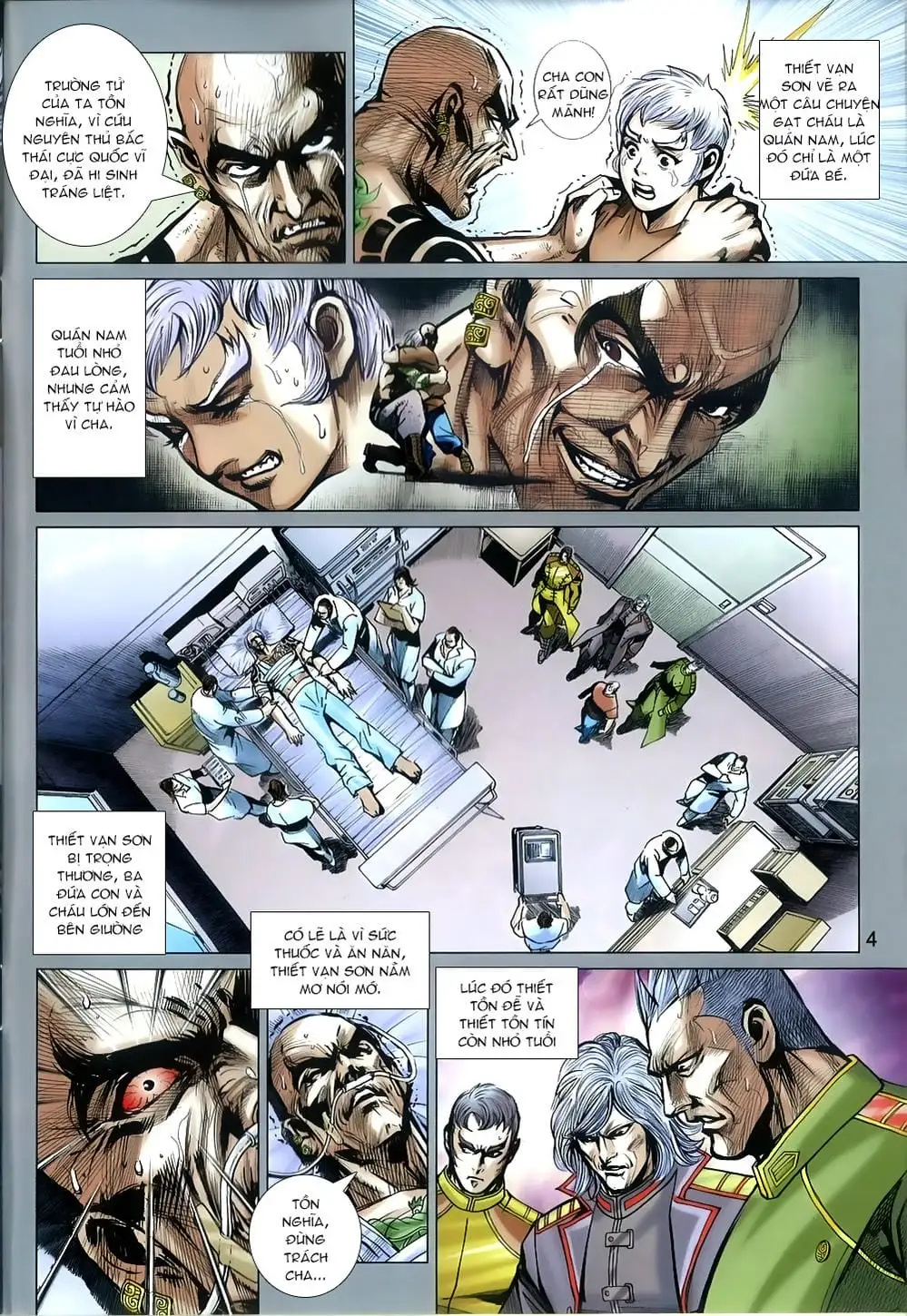 Truyện Tranh Tân Tác Long Hổ Môn trang 4