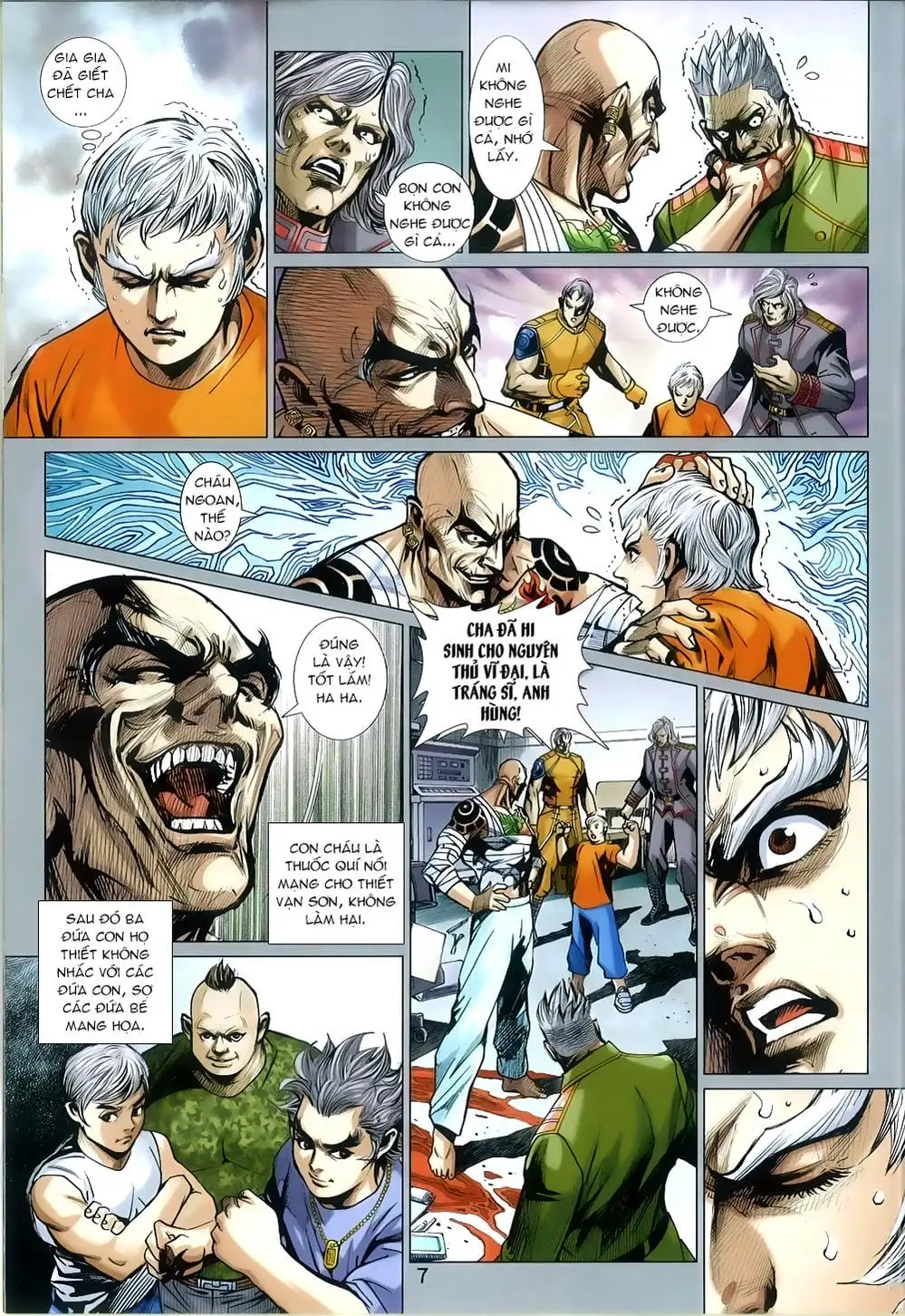 Truyện Tranh Tân Tác Long Hổ Môn trang 4