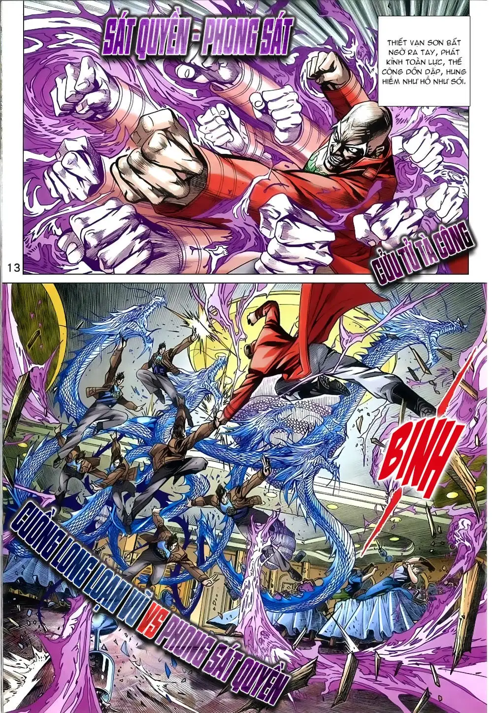 Truyện Tranh Tân Tác Long Hổ Môn trang 4