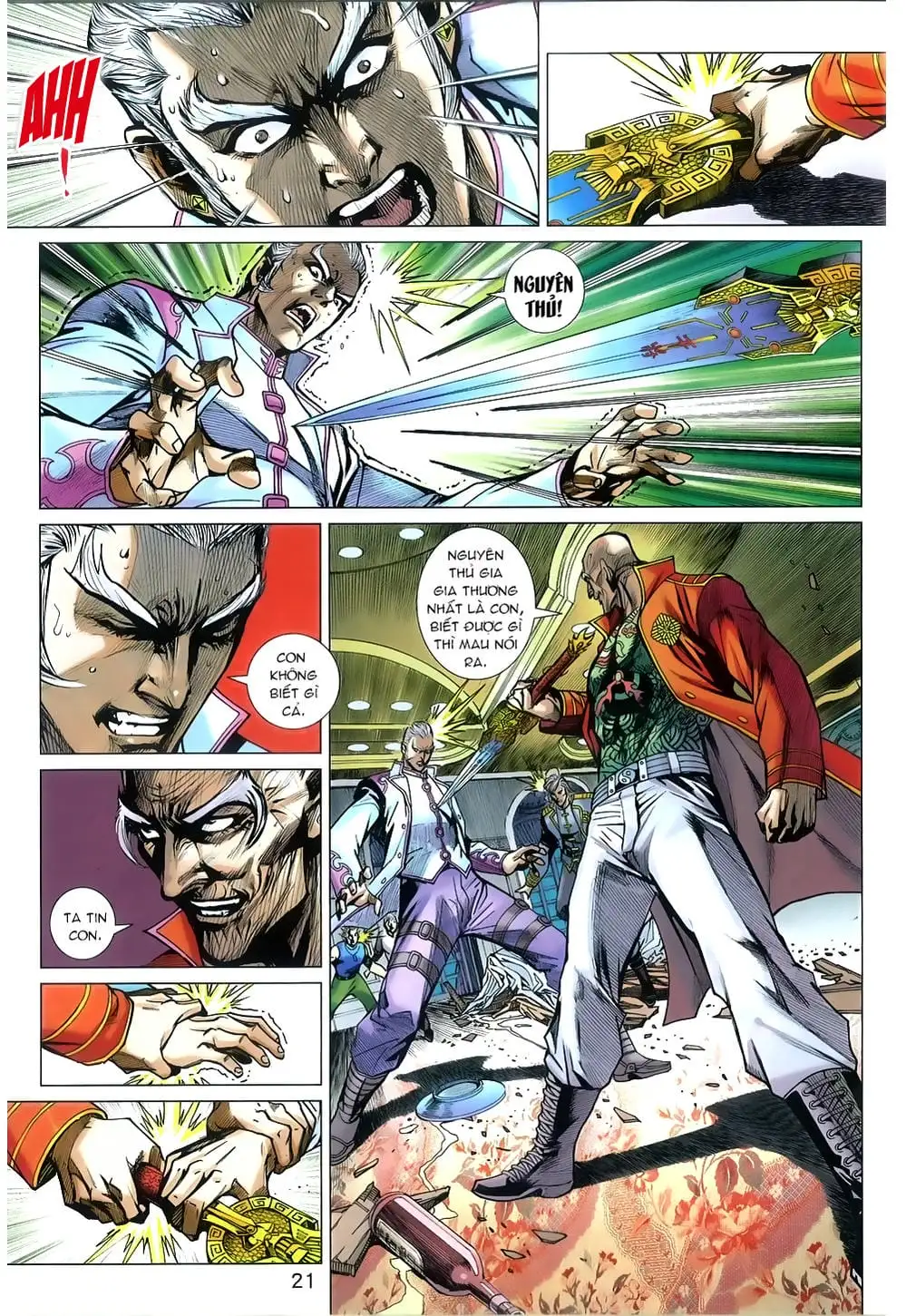 Truyện Tranh Tân Tác Long Hổ Môn trang 4