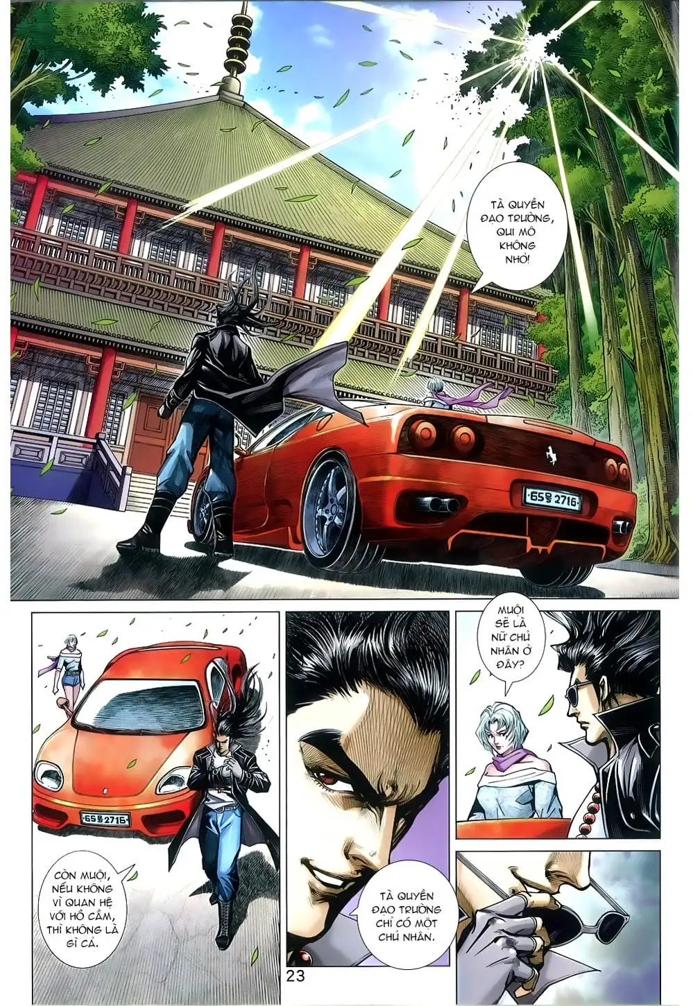 Truyện Tranh Tân Tác Long Hổ Môn trang 4