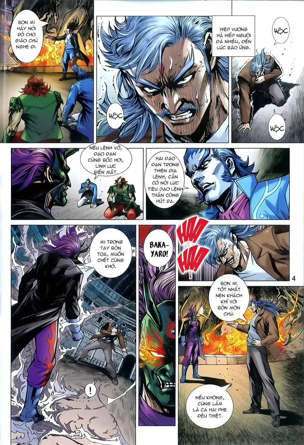 Truyện Tranh Tân Tác Long Hổ Môn trang 4