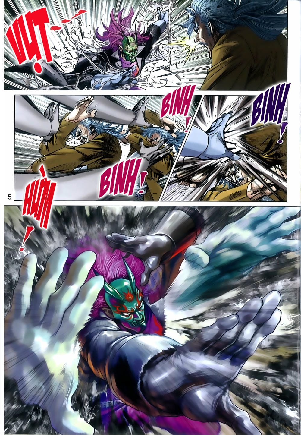 Truyện Tranh Tân Tác Long Hổ Môn trang 4