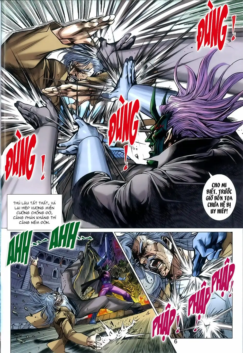 Truyện Tranh Tân Tác Long Hổ Môn trang 4