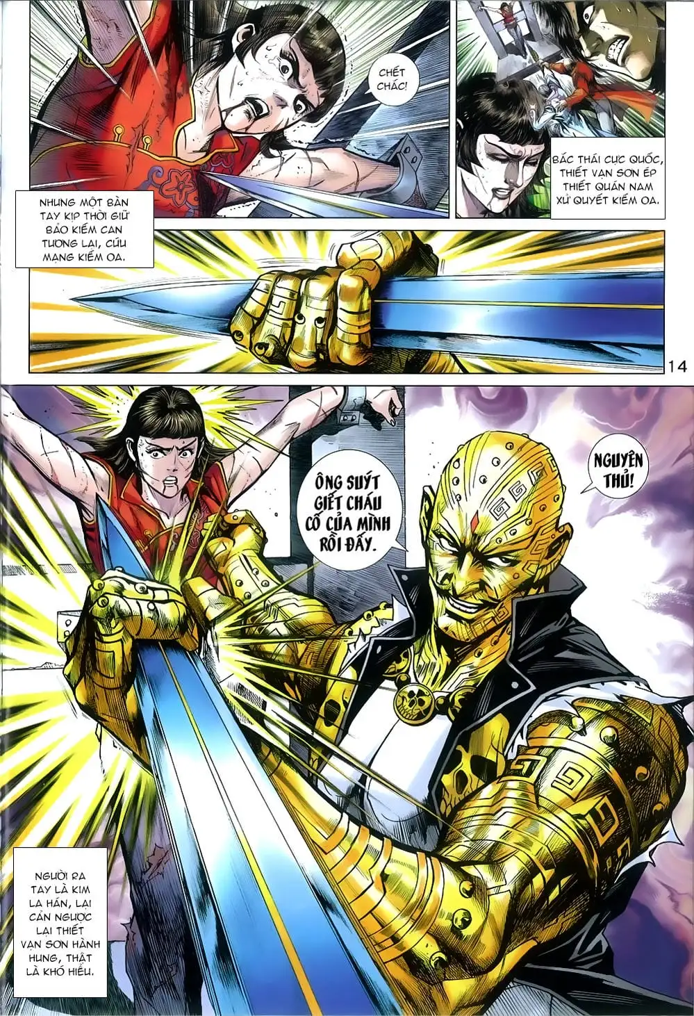 Truyện Tranh Tân Tác Long Hổ Môn trang 4