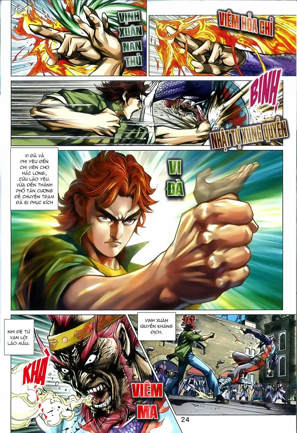 Truyện Tranh Tân Tác Long Hổ Môn trang 4