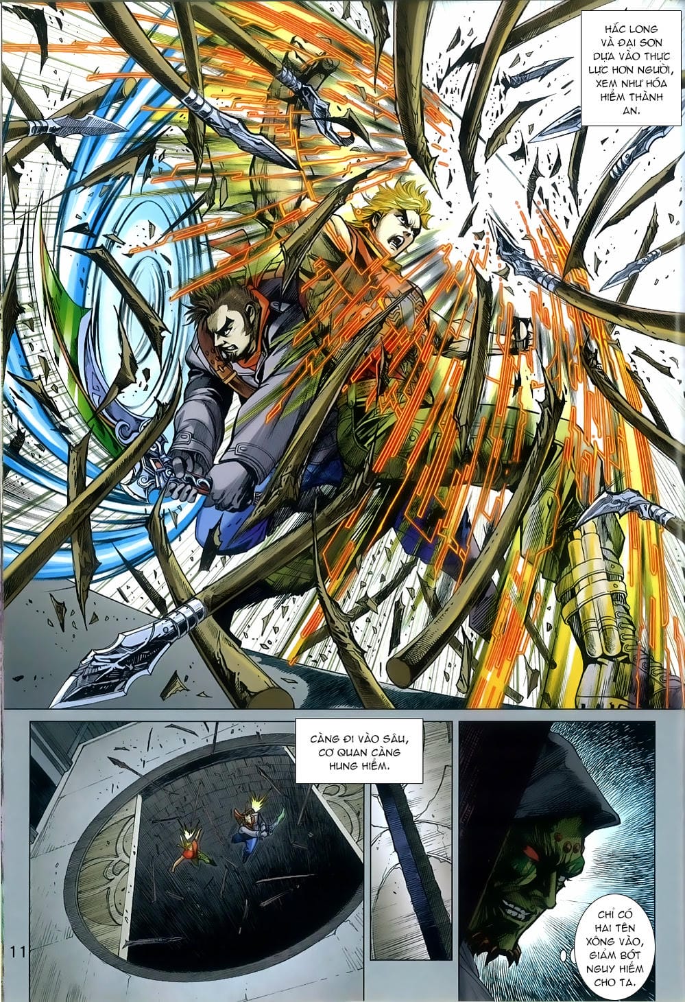 Truyện Tranh Tân Tác Long Hổ Môn trang 4