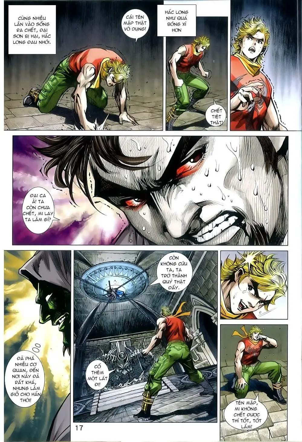 Truyện Tranh Tân Tác Long Hổ Môn trang 4