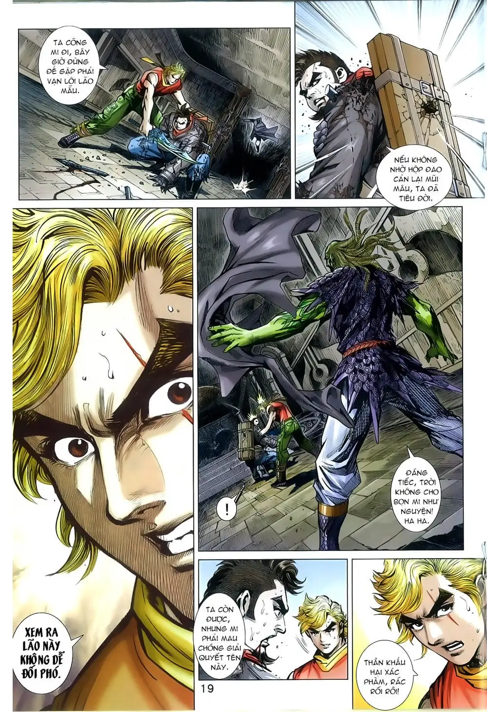 Truyện Tranh Tân Tác Long Hổ Môn trang 4