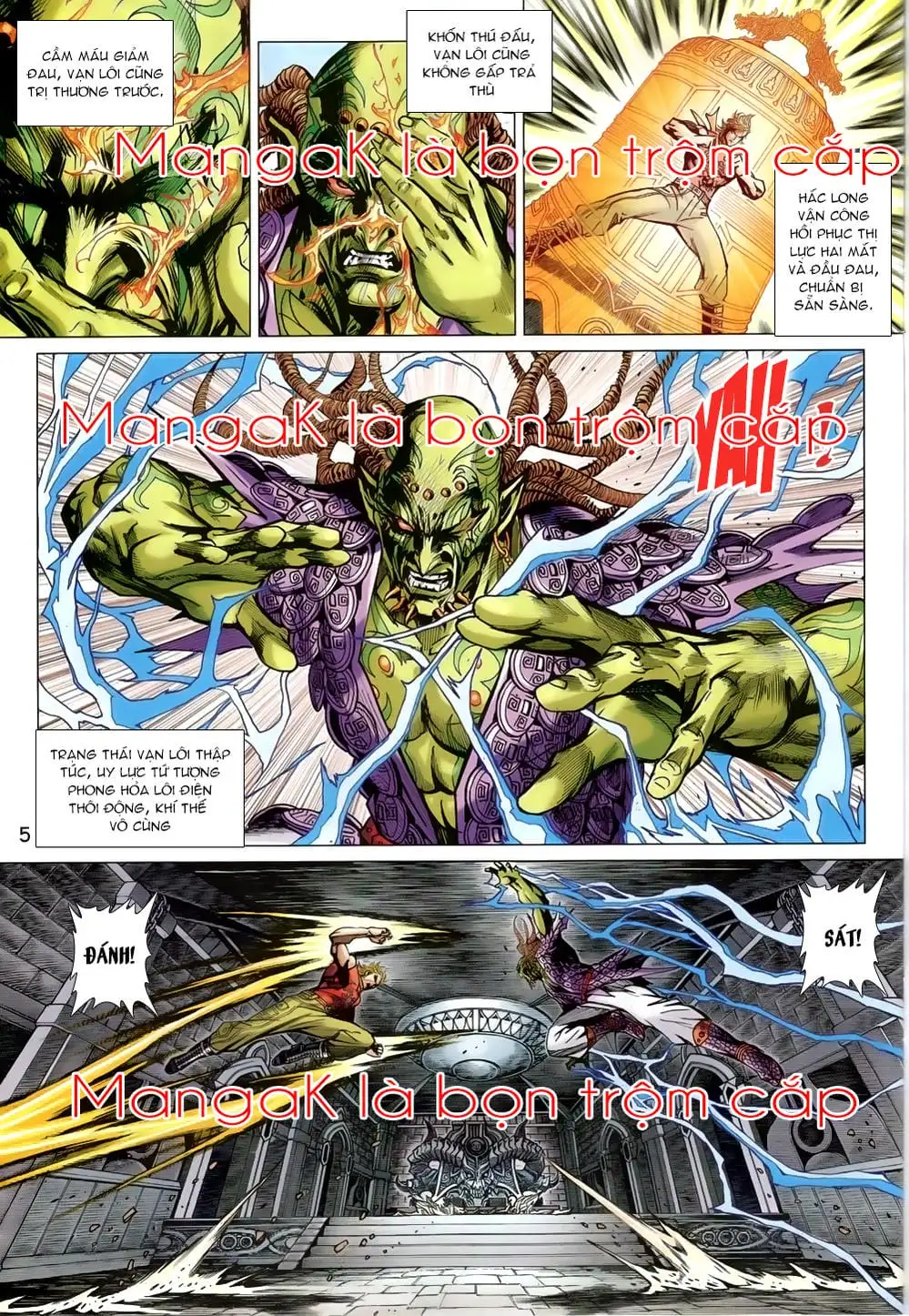 Truyện Tranh Tân Tác Long Hổ Môn trang 4
