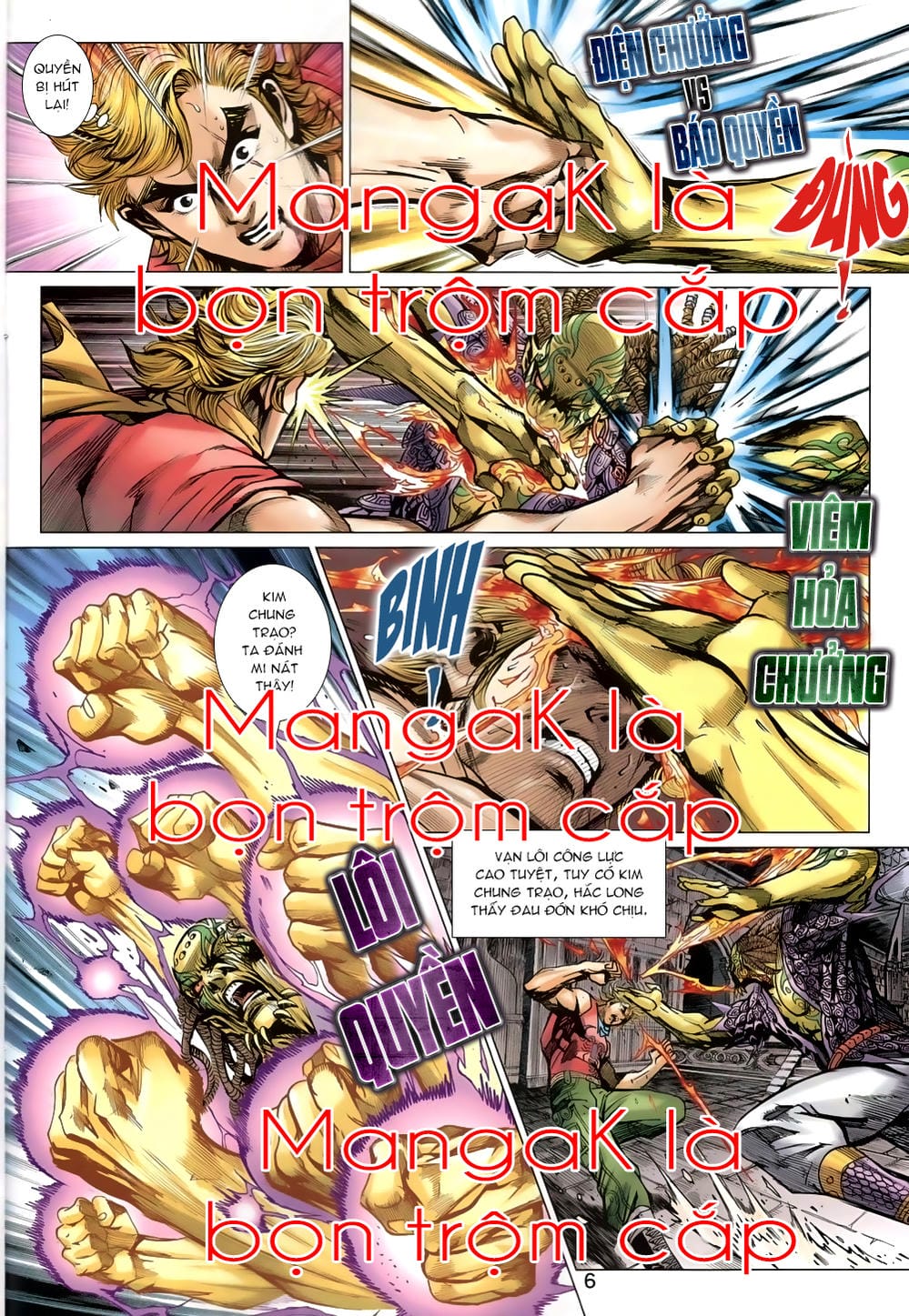 Truyện Tranh Tân Tác Long Hổ Môn trang 4