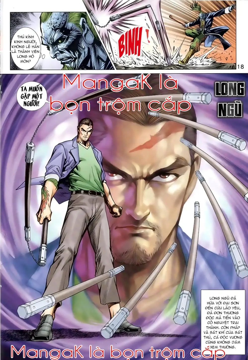 Truyện Tranh Tân Tác Long Hổ Môn trang 4