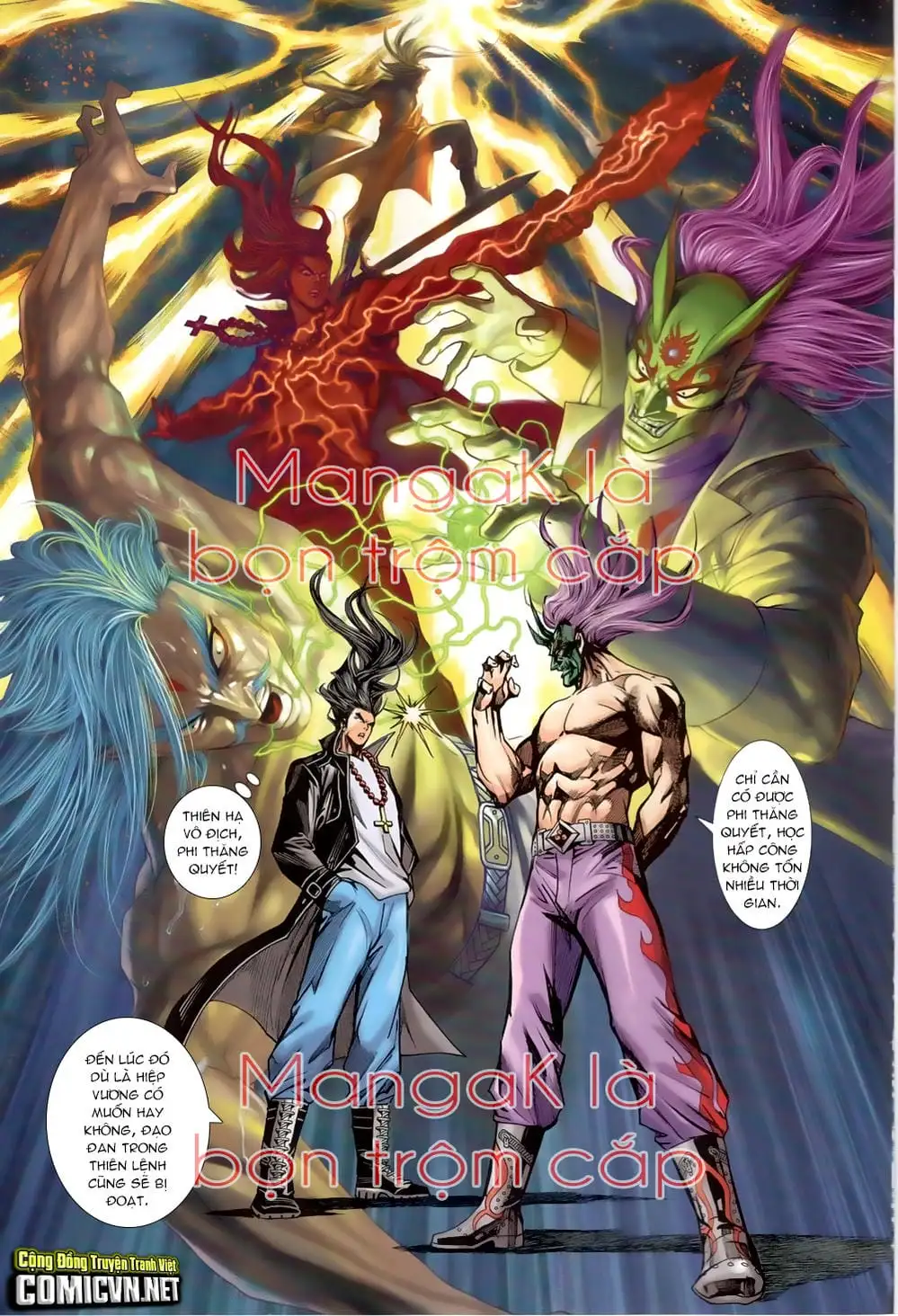 Truyện Tranh Tân Tác Long Hổ Môn trang 4