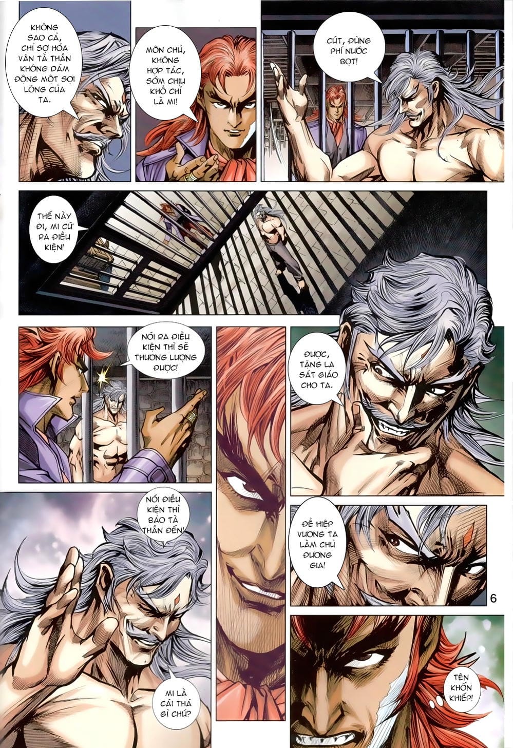 Truyện Tranh Tân Tác Long Hổ Môn trang 4
