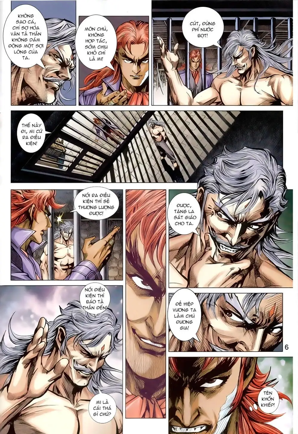 Truyện Tranh Tân Tác Long Hổ Môn trang 4
