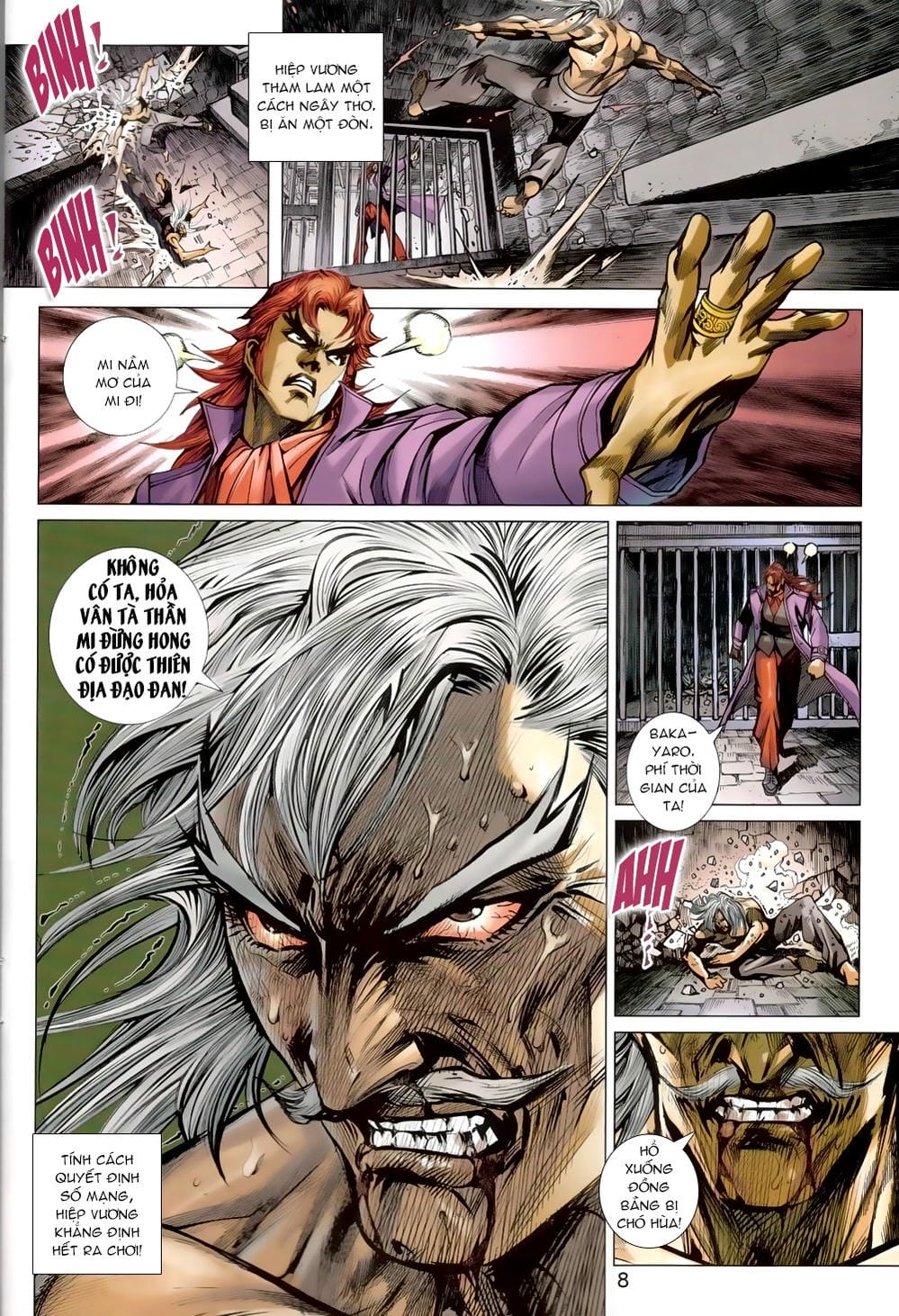 Truyện Tranh Tân Tác Long Hổ Môn trang 4