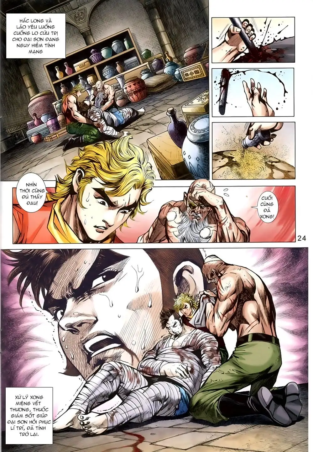 Truyện Tranh Tân Tác Long Hổ Môn trang 4