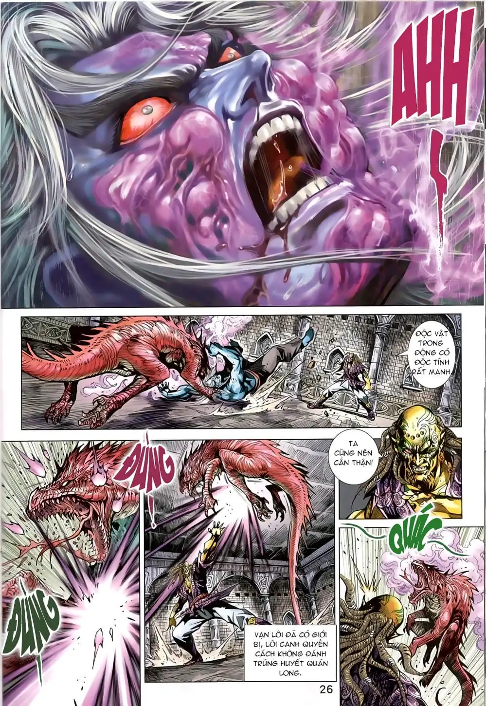 Truyện Tranh Tân Tác Long Hổ Môn trang 4