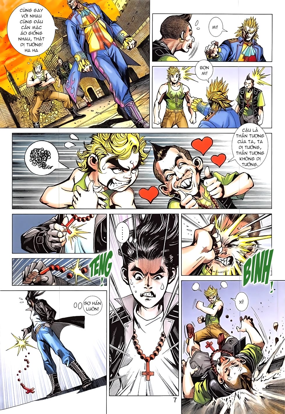 Truyện Tranh Tân Tác Long Hổ Môn trang 4