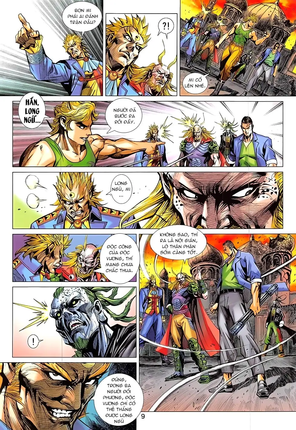 Truyện Tranh Tân Tác Long Hổ Môn trang 4