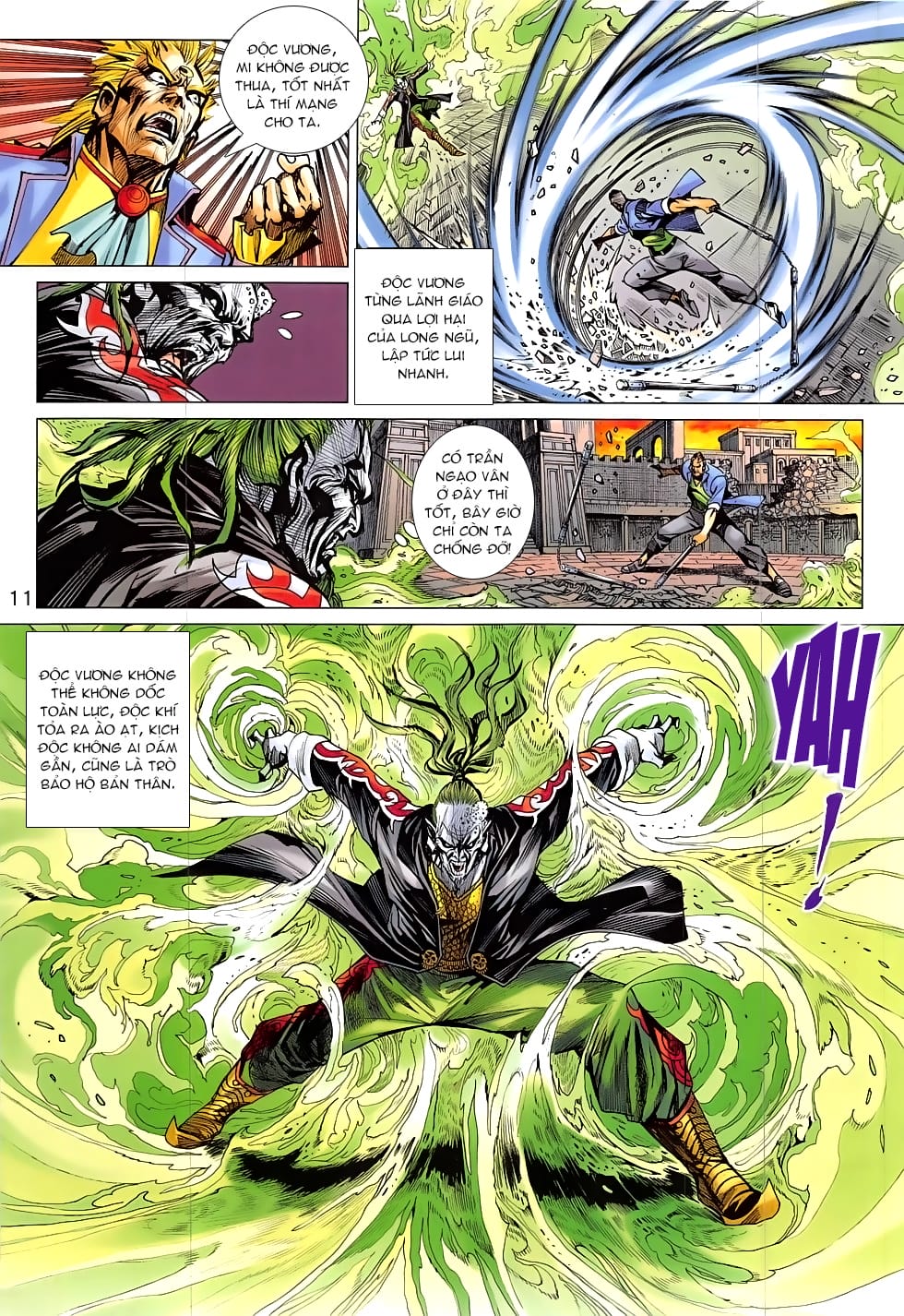 Truyện Tranh Tân Tác Long Hổ Môn trang 4