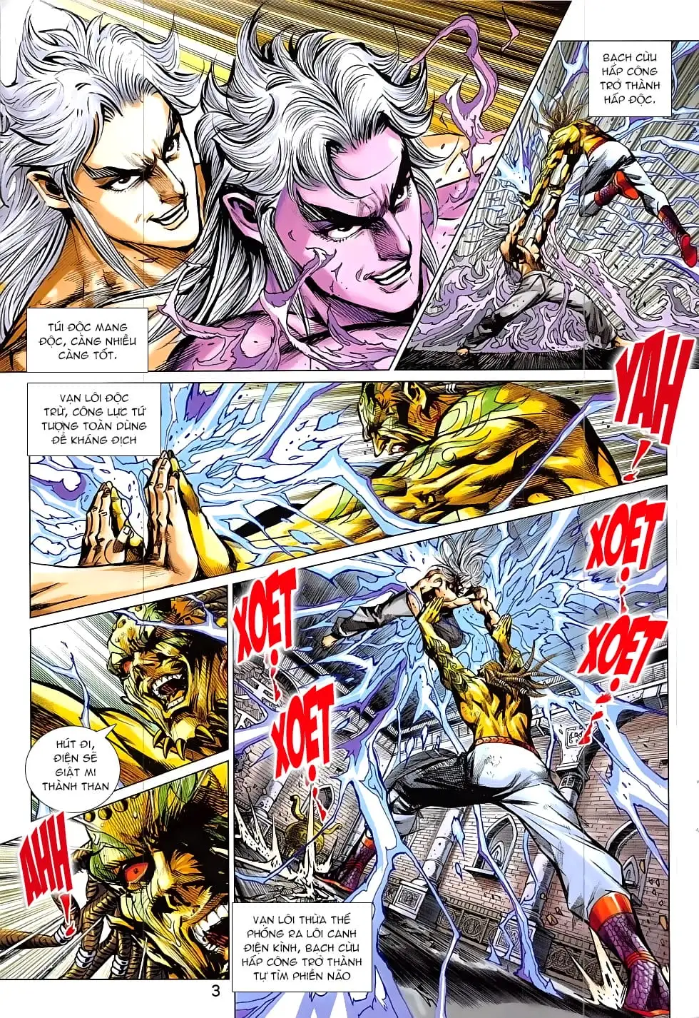 Truyện Tranh Tân Tác Long Hổ Môn trang 4