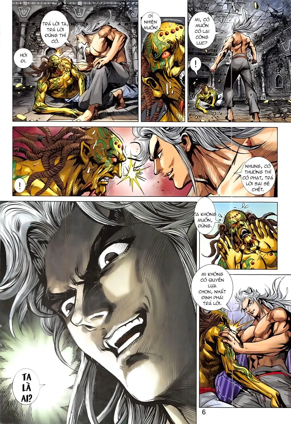 Truyện Tranh Tân Tác Long Hổ Môn trang 4