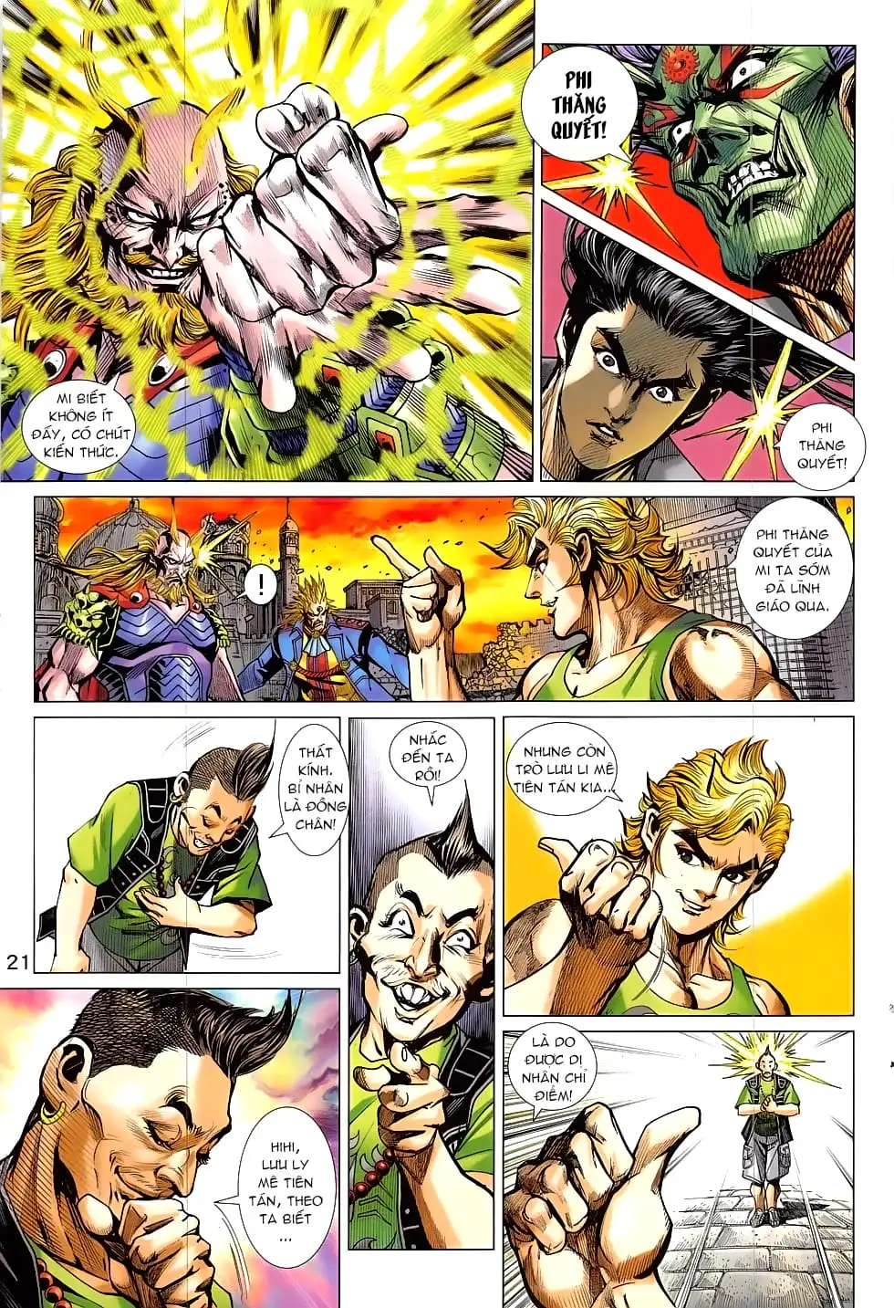 Truyện Tranh Tân Tác Long Hổ Môn trang 4