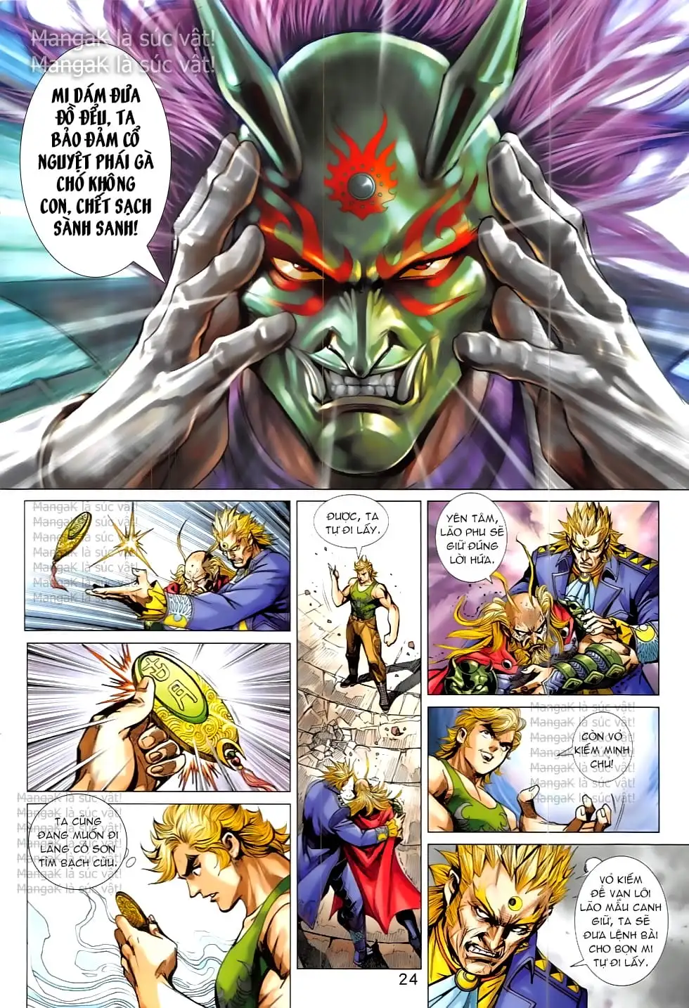 Truyện Tranh Tân Tác Long Hổ Môn trang 4