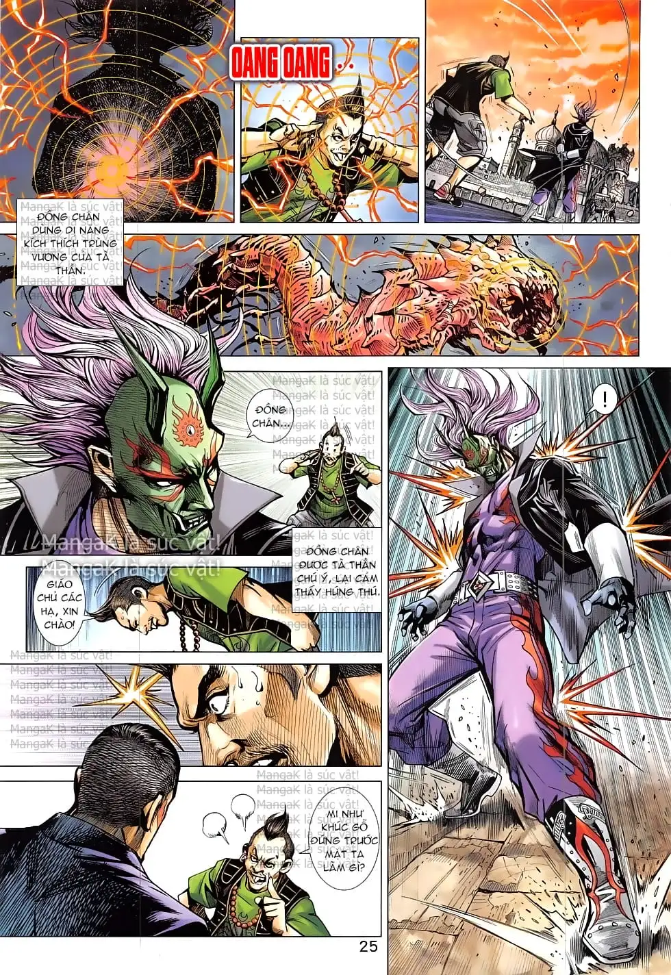 Truyện Tranh Tân Tác Long Hổ Môn trang 4