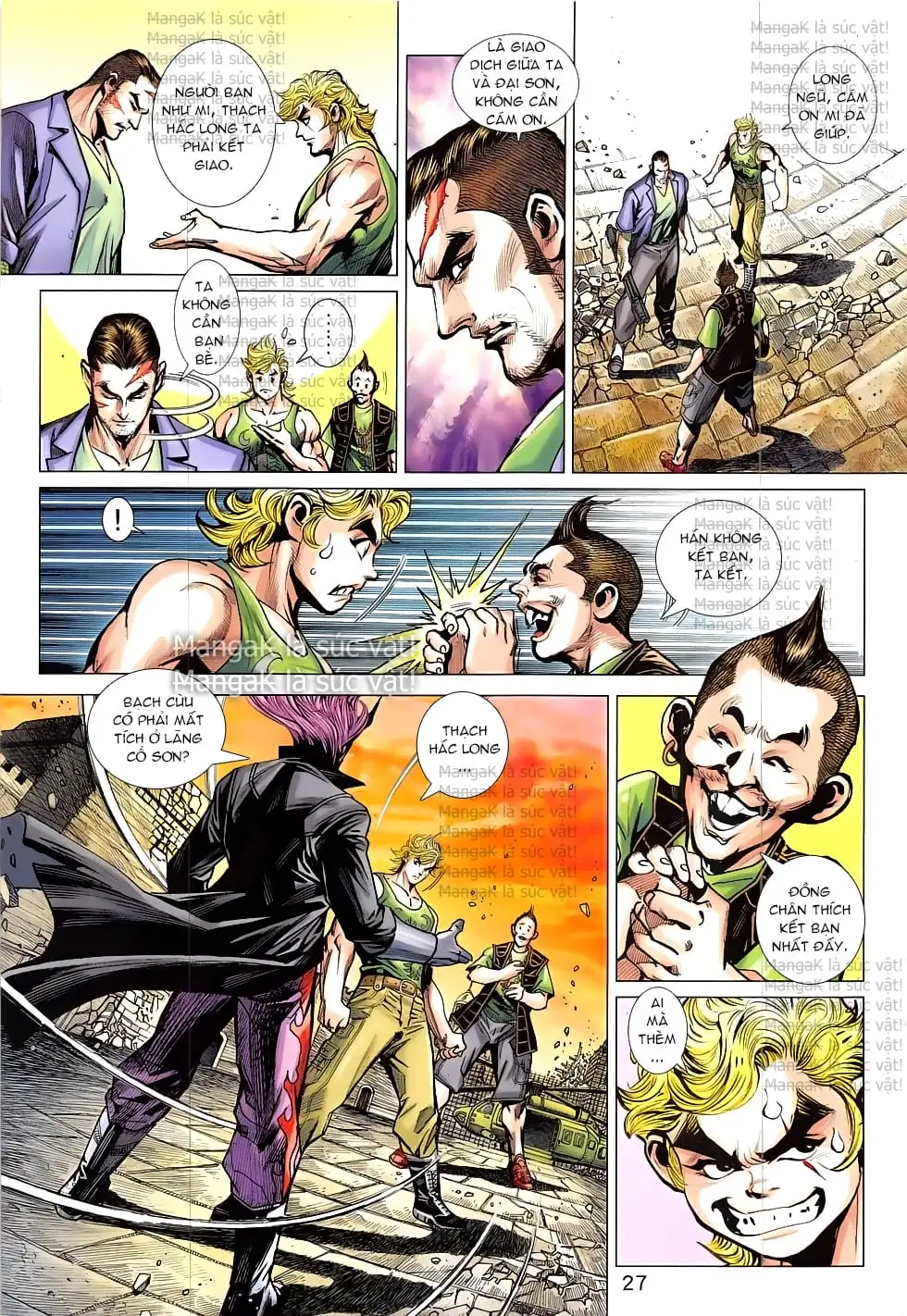 Truyện Tranh Tân Tác Long Hổ Môn trang 4