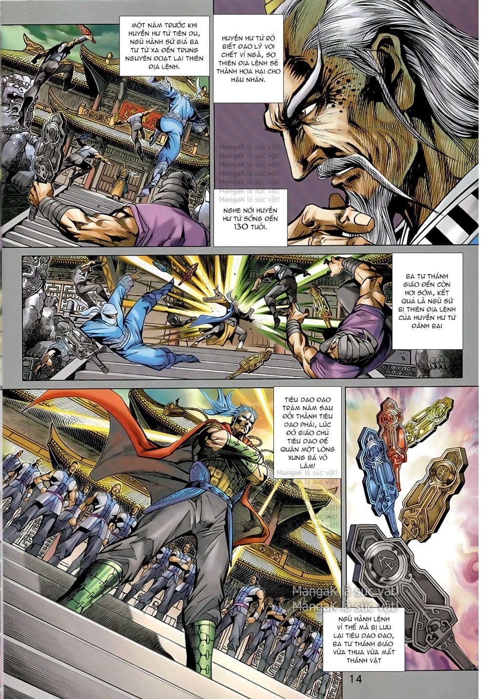 Truyện Tranh Tân Tác Long Hổ Môn trang 4