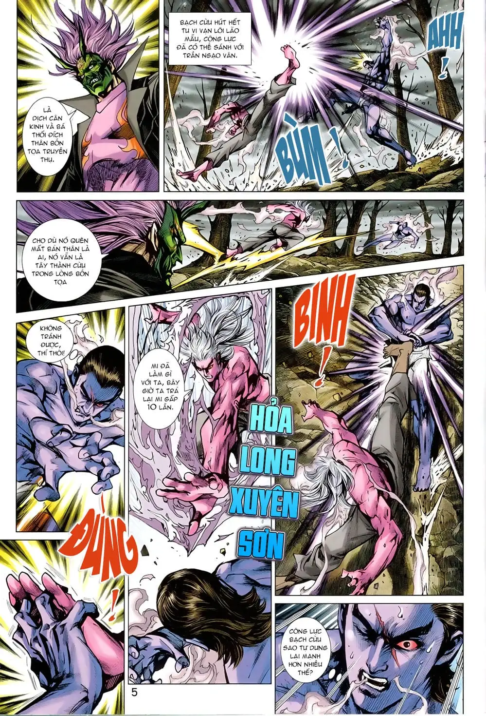 Truyện Tranh Tân Tác Long Hổ Môn trang 4