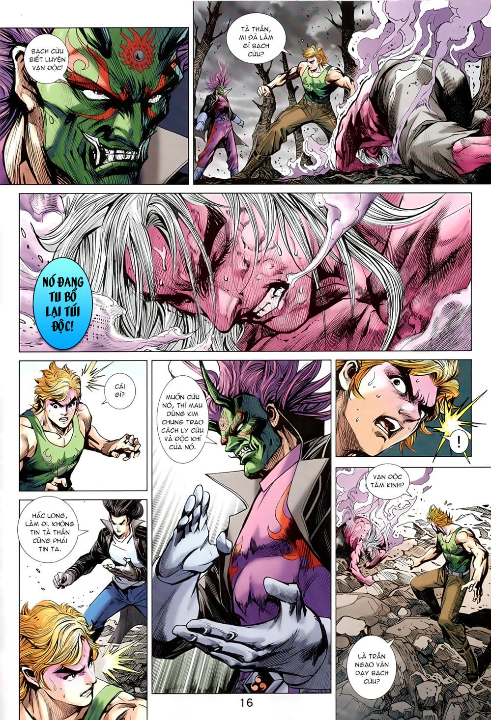 Truyện Tranh Tân Tác Long Hổ Môn trang 4