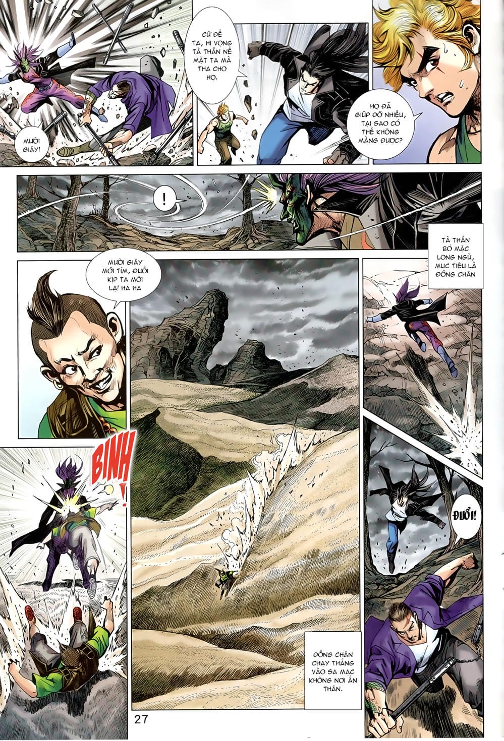 Truyện Tranh Tân Tác Long Hổ Môn trang 4