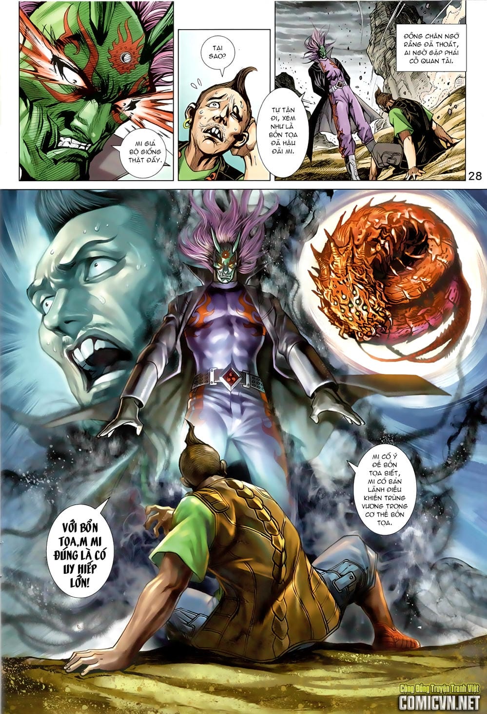 Truyện Tranh Tân Tác Long Hổ Môn trang 4