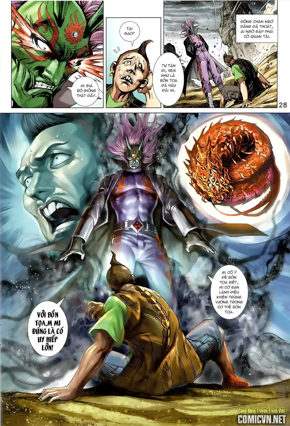 Truyện Tranh Tân Tác Long Hổ Môn trang 4