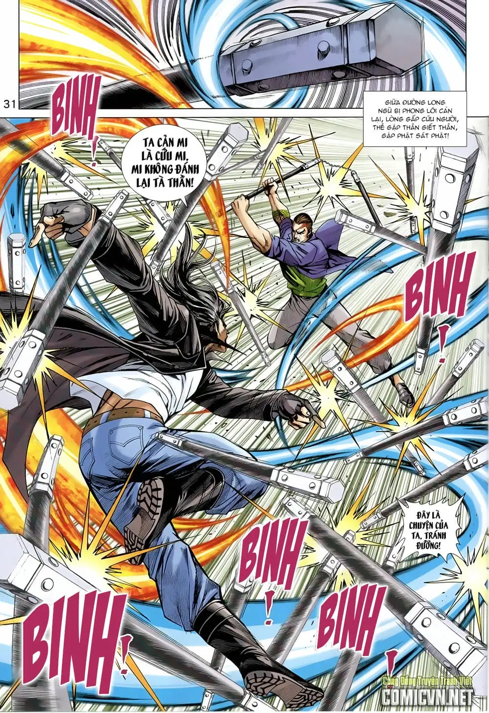 Truyện Tranh Tân Tác Long Hổ Môn trang 4