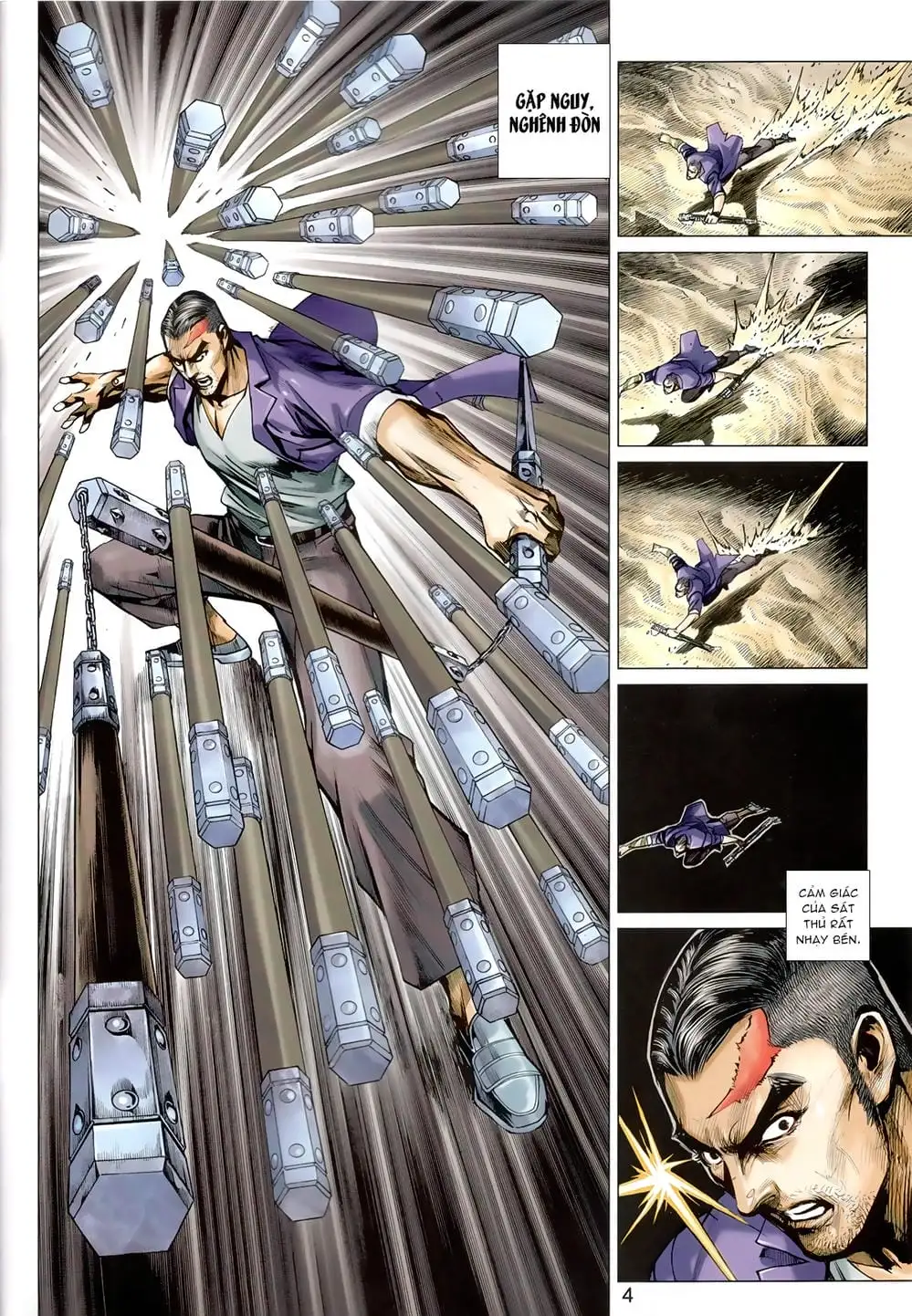 Truyện Tranh Tân Tác Long Hổ Môn trang 4